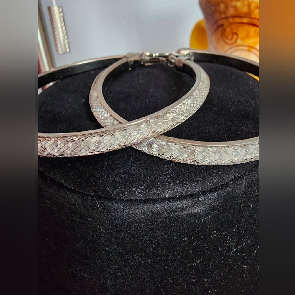 Hoop Earrings Set - Picture 7 of 7